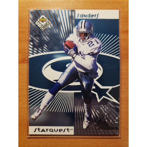 1998 Upper Deck Collector's Choice #21 Deion Sanders - Cowboys - starquest - NFL - Picture 1 of 2